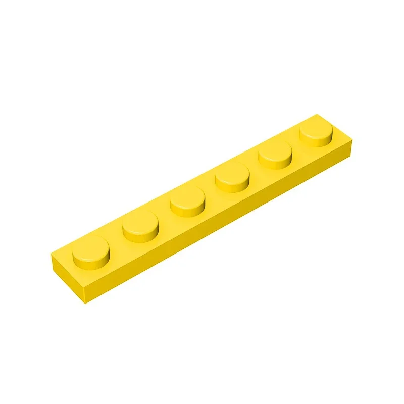 Gobricks GDS-505 Platte 1 x 6, kompatibel mit Lego 3666 Teilen, DIY-Baustein für Kinder, Partikelplatte zum Selbermachen
