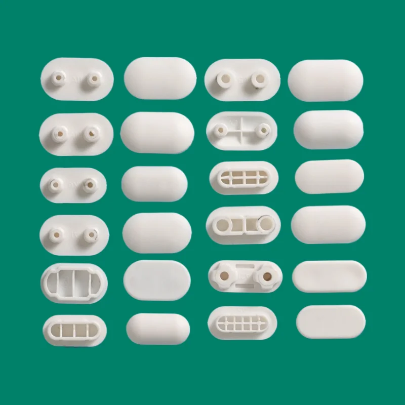 

White Old Toilet Seat Cover Toilet Board Buffer Shock-Absorbing Soft Rubber Gaskets Accessories Anti-Slip Silent Foot