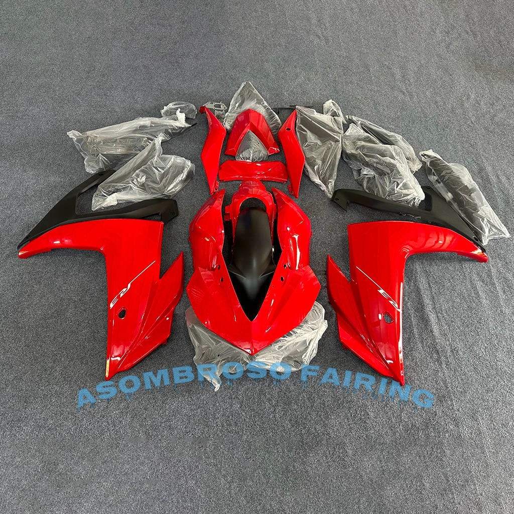 Custom Bodywork for YAMAHA R3 2015 2018 YZFR25 2013 2014 YZF R3 R25 13-18 Injection Motorcycle Body Rebuild Fairing Kit Red