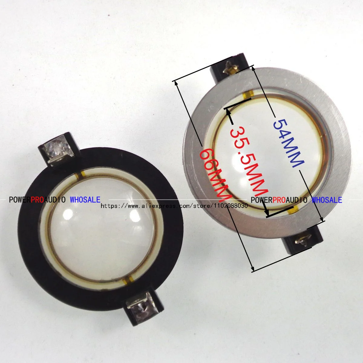 1pcs  35.5mm Aftermarket Diaphragm For RCF ND1411, RCF ND1410, RCF CD1411 8Ohms