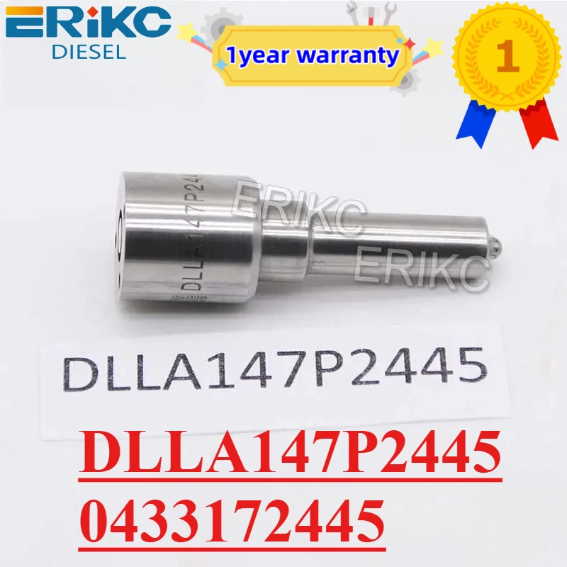 Inyector 0445120380 DLLA147P2445 0433172445 Boquilla de Inyección de Combustible DLLA 147 P 2445 Inyector Diesel Boquilla de Pulverización 0 433 172 445