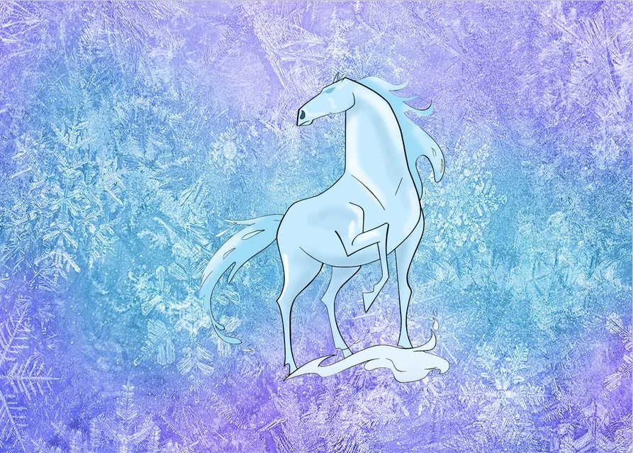 ديزني المجمدة التصوير خلفية ، عيد ميلاد سعيد ، آنا ، إلسا ، الأميرة ، غطاء اسطوانة مستديرة ، الدعائم الزينة