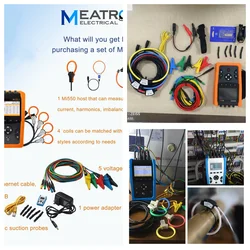 Three-Phase Electric Consumption Analyzer Energy Monitoring Data Logger Network Power Analyzer Mi550
