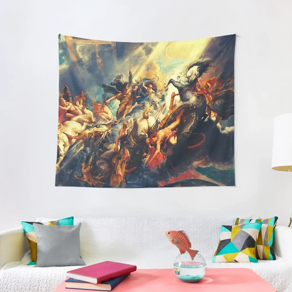 

Battle of the Greek Gods Tapestry Home Supplies Room Decor Cute Decoration Wall Tapestry