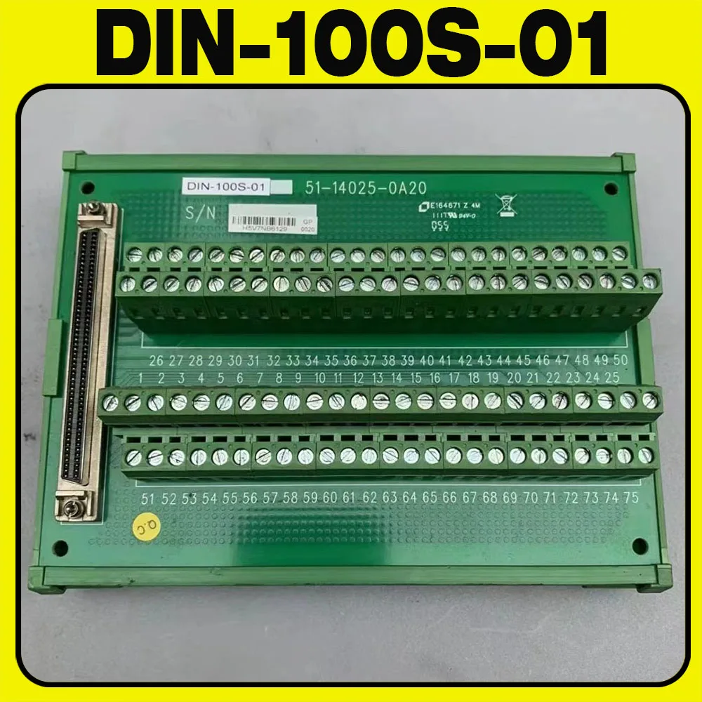 For ADLINK Disassembly Terminal Block DIN-100S DIN-100S-01 ACL-102100-2