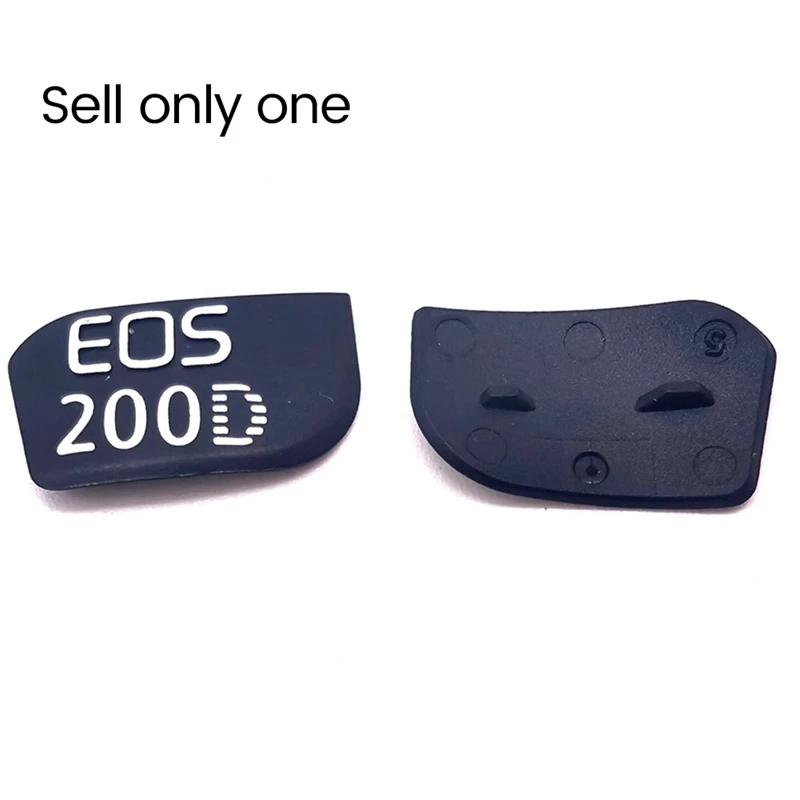 Для Canon 200D, знак второго поколения, черная табличка, Сменные аксессуары, 1 шт.