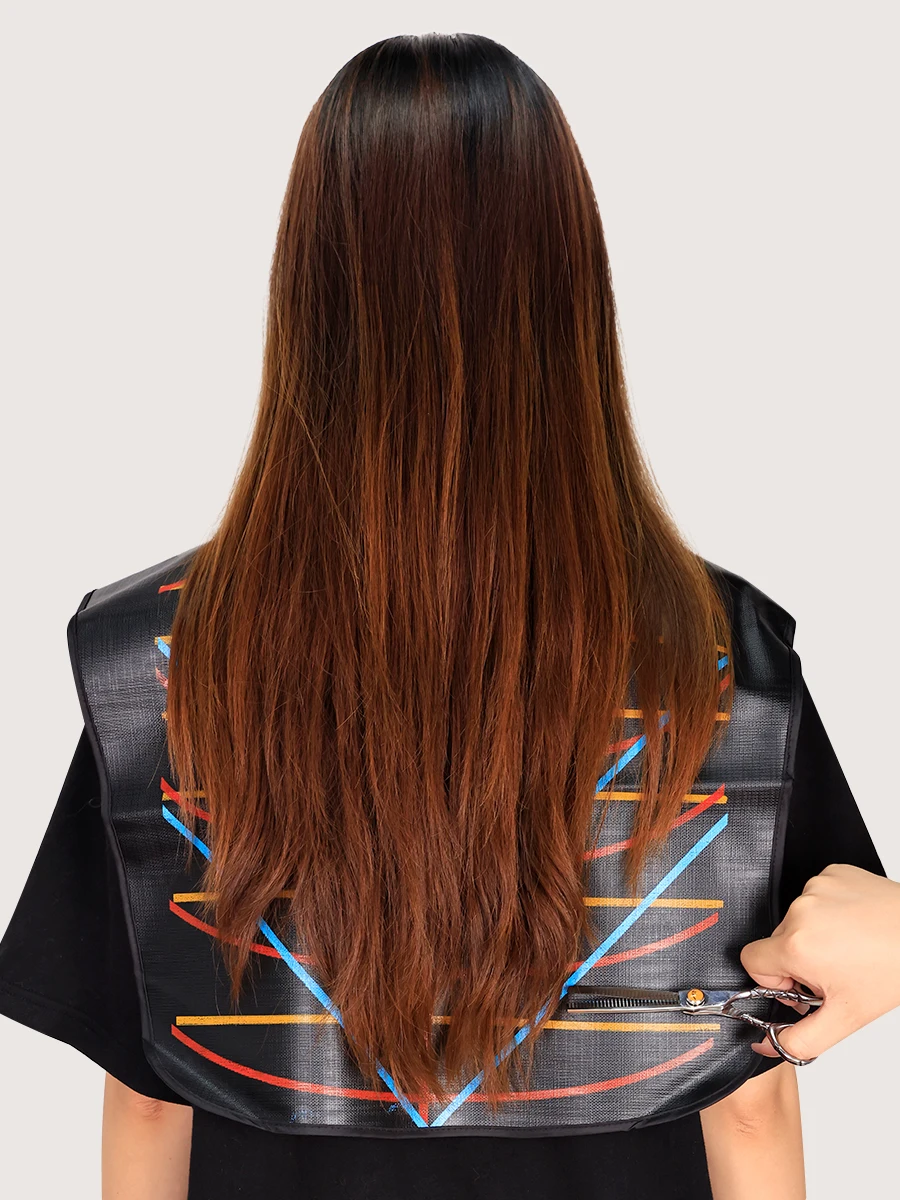 

Haircut Silicone Capes Waterproof Protective Collar Hair Dyeing Shawls Pads Neck Cloak Professional Salon Styling Accessories
