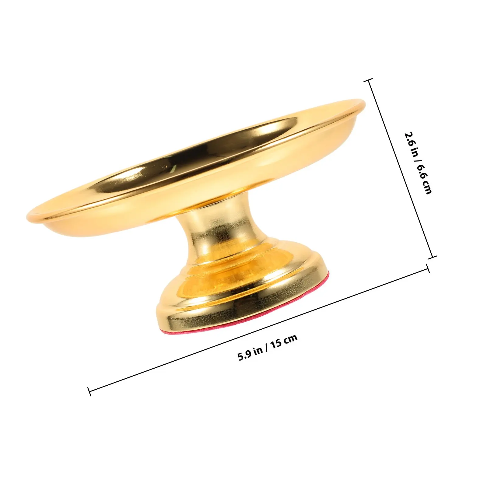 1Pcs Lotus Shaped Fruit Tray Hand Carved Retro Acrylic Plate for Temple Worship Home Decoration Exquisite Multi Function Tribute