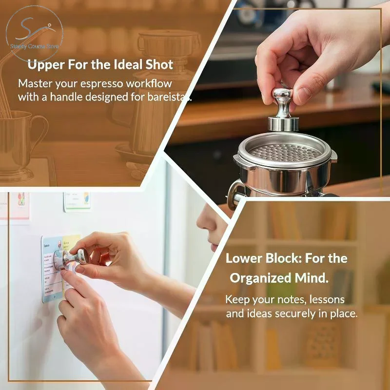 Espresso Machine Coffee Puck Screen Magnet 51mm 53mm 58mm for Barista Quality Shots at Home