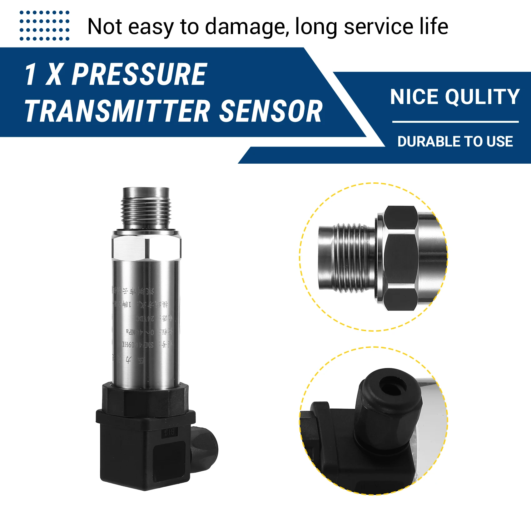 Sensor Pemancar Tekanan SMP4009HK Berkinerja Stabil, Diterapkan Pada Film Datar Anti Penyumbatan Dalam Industri Kebersihan Makanan