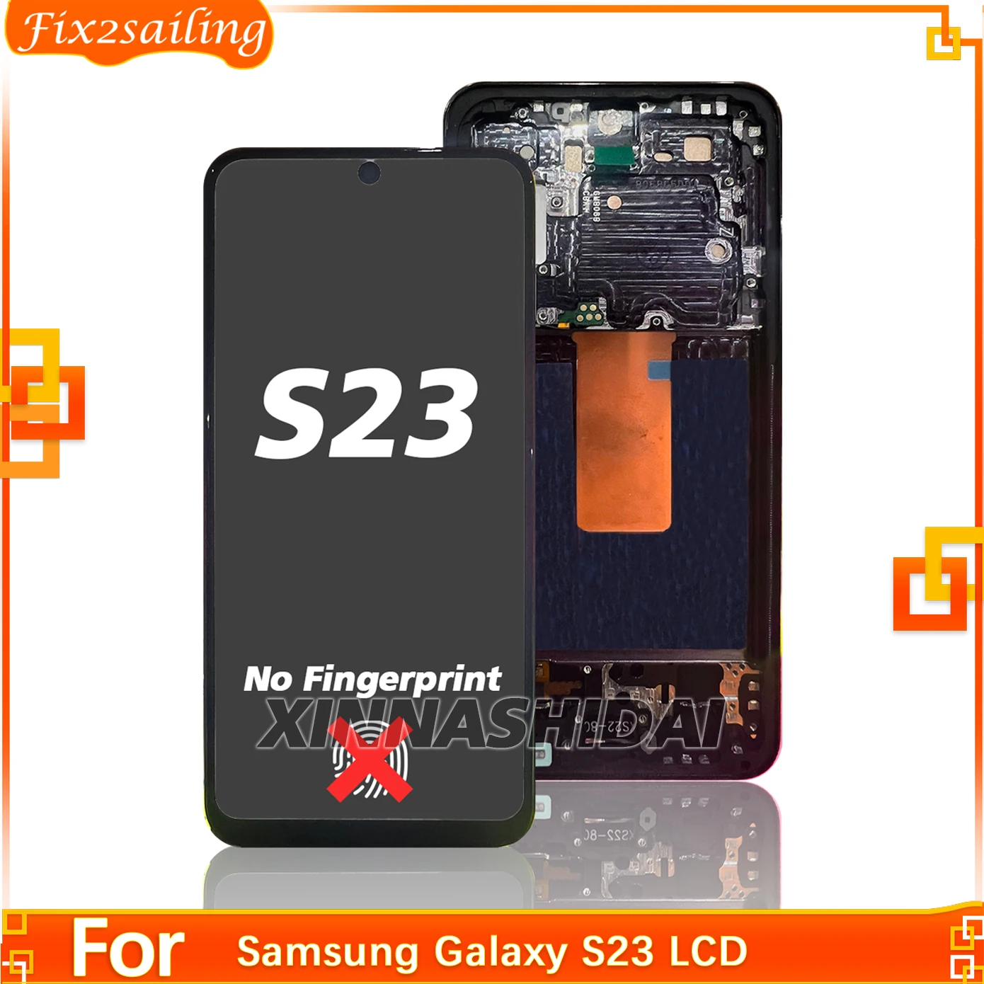 display-lcd-tft-di-qualita-per-samsung-galaxy-s23-s23-s911b-s911u-schermo-touch-screen-digitalizzatore-assemblaggio-di-ricambio