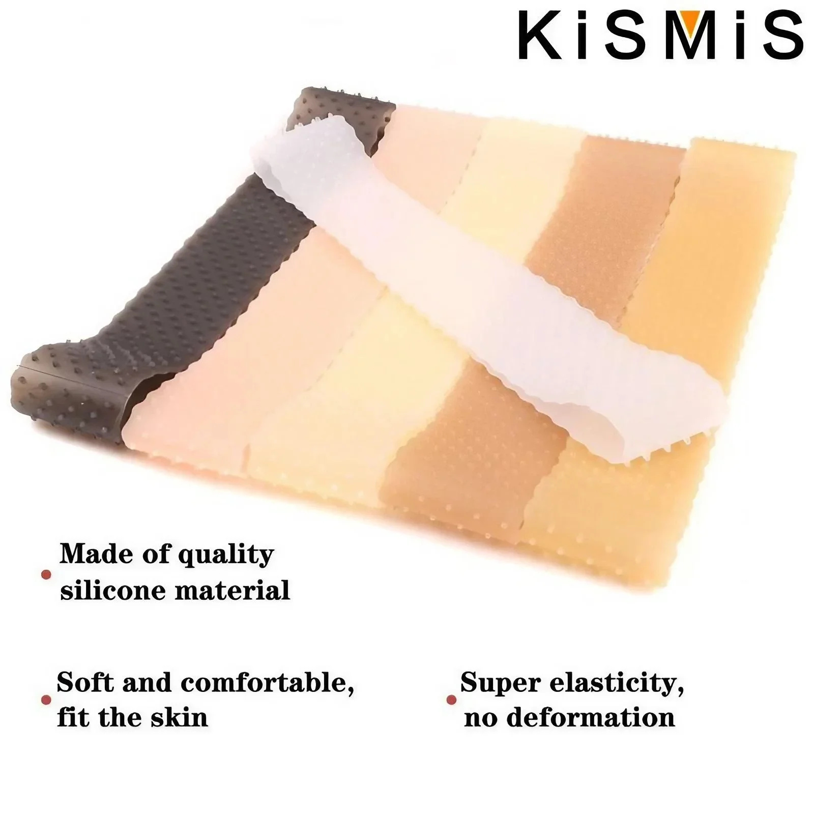 Adjustable Silicone Wig Band High Elasticity Rubber Hair Wig Band for Lace Frontal Wigs Installation Tools