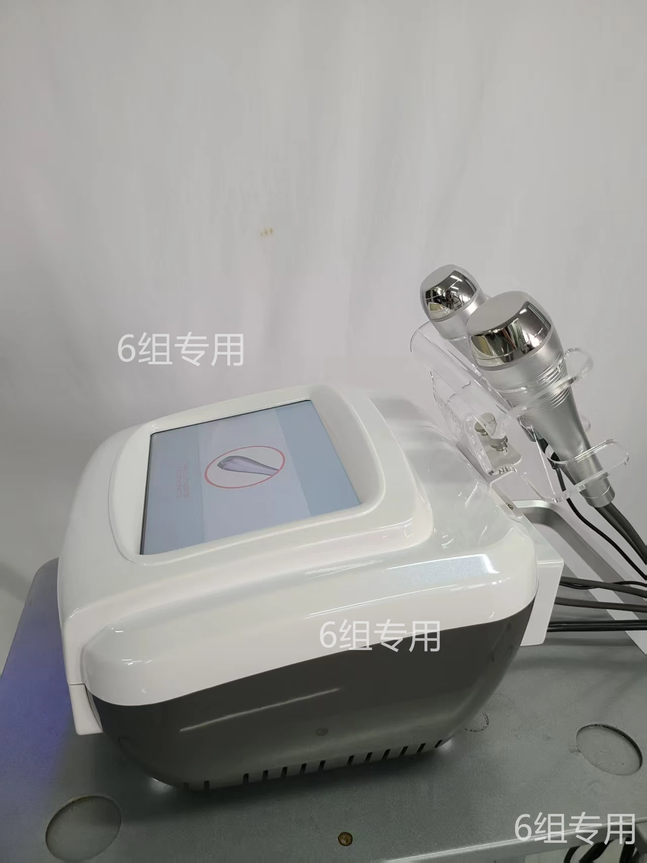 Тройной ультразвуковой многочастотный настоящий 10 МГц косметический аппарат для лечения кожи 1 МГц 3 МГц перекрестная частота ультразвуковая капля воды