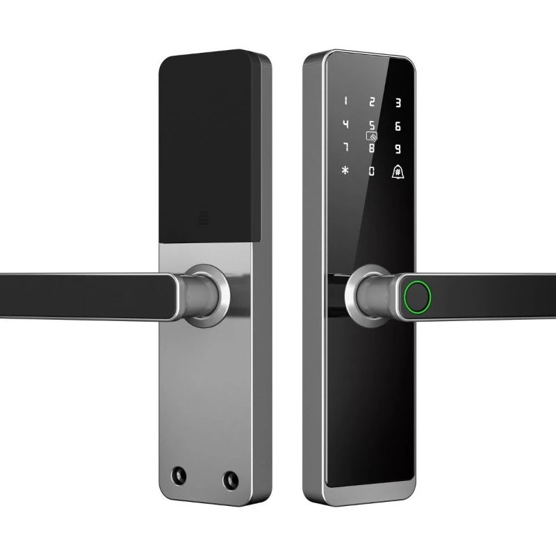 Wooden door smart door lock Home indoor bedroom Apartment Mingsu fingerprint lock