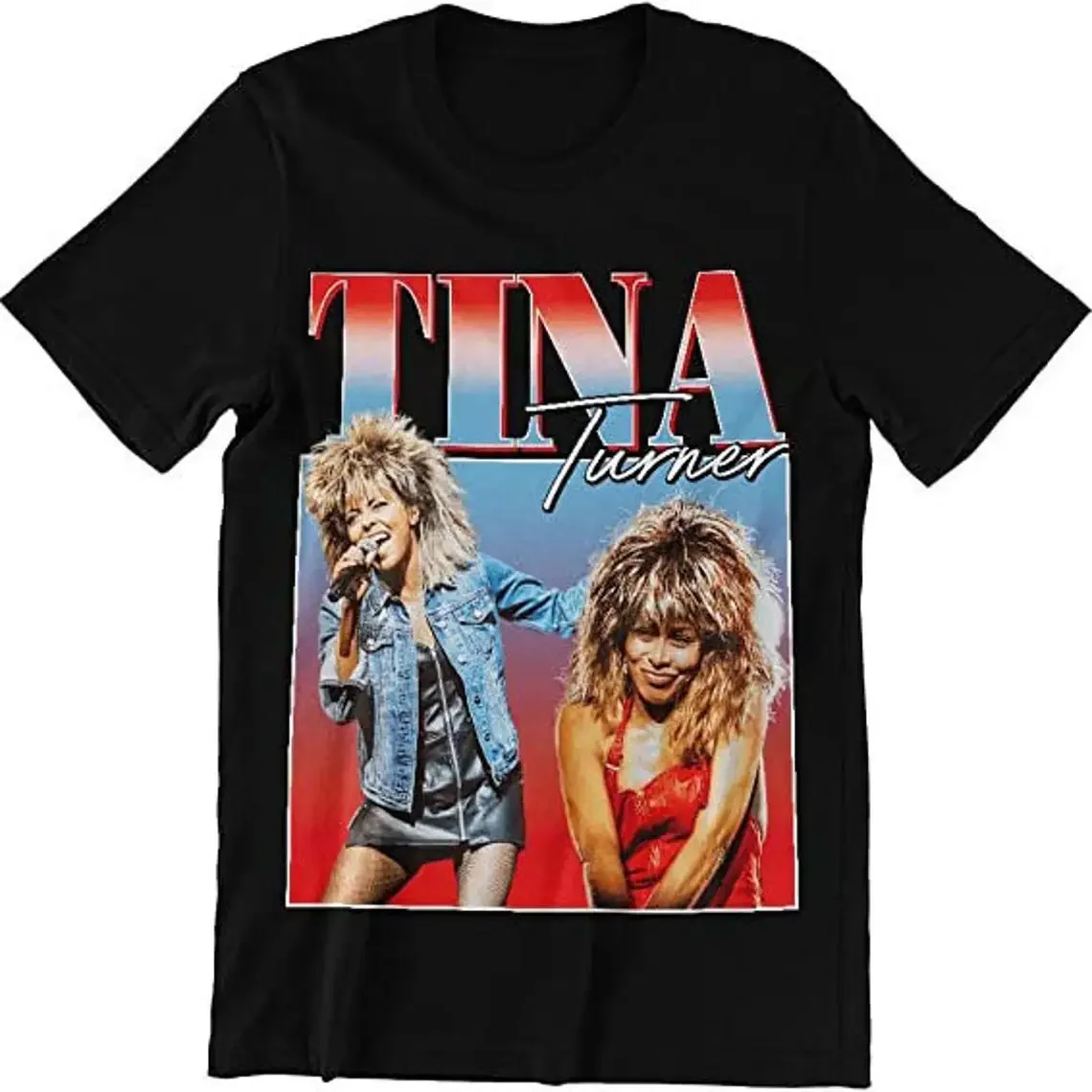 Tinas Turners певец музыка 90-х годов Винтажная футболка подарок для фаната мужчины женщины