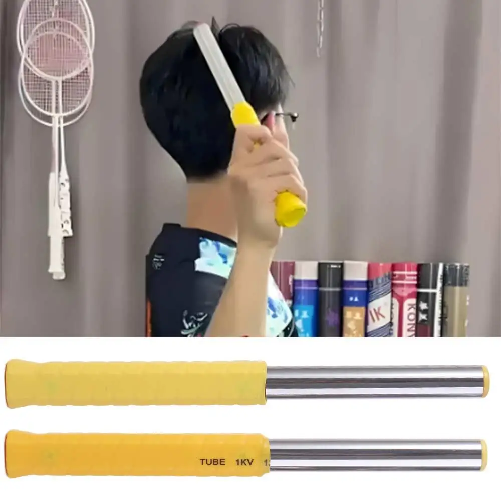 

Practicing Guide Racket Swing Trainer Comfortable Grip With Sound Badminton Training Aid Power Enhance Professional