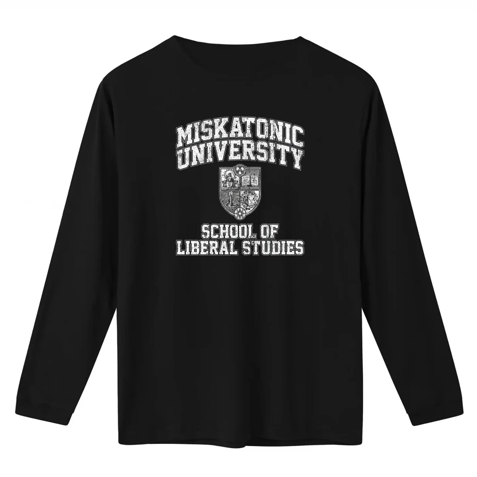 Miskatonic University School of Liberal Studies T-Shirt Summer Casual Cotton Tee Oversized Streetwear Tops Unisex Men Women
