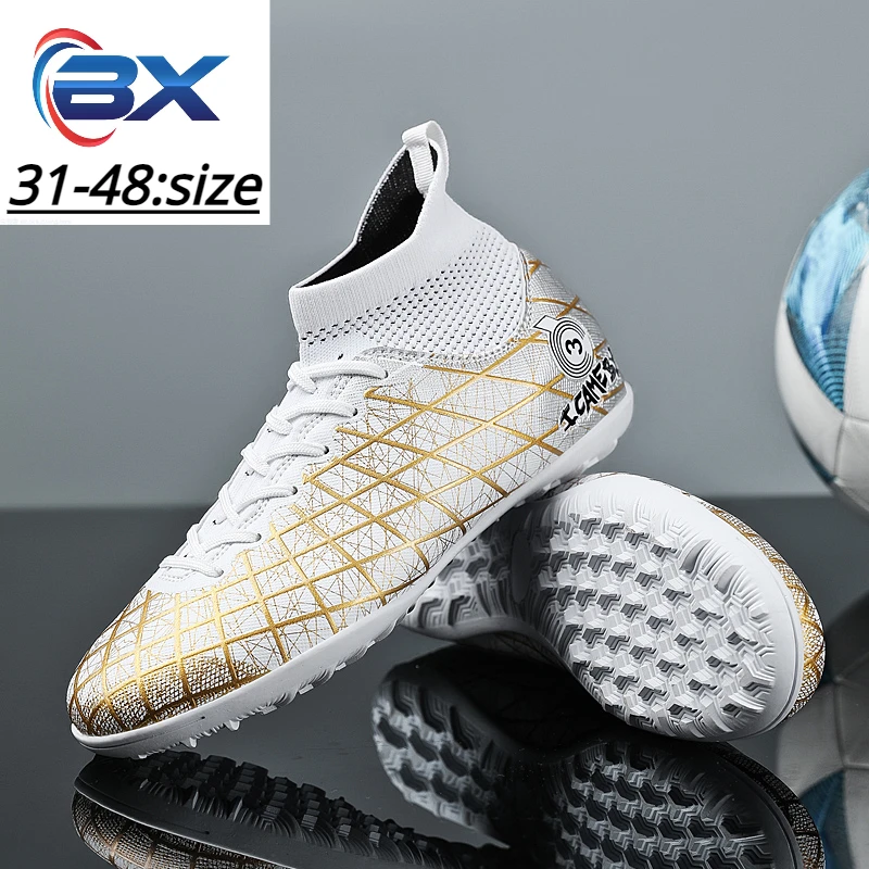 New 2023 football boots Outdoor turf sports football boots Long spikes Short spikes football boots Fashionable look size 31-48