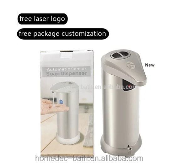 Touchless Stainless Steel Automatic Soap Dispenser IR Infrared Motion Sensor Dispenser