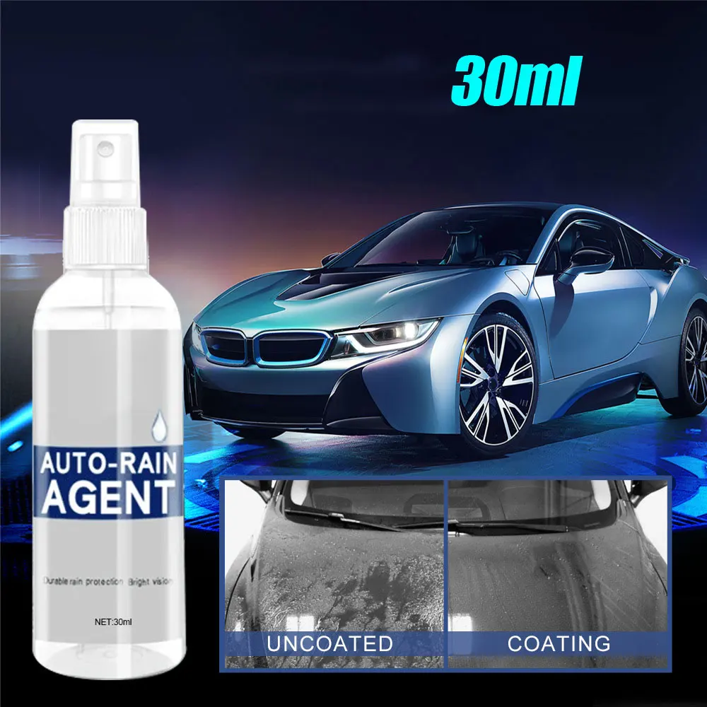 

Auto Glass Film Coating Agent Waterproof Rainproof Anti-fog Spray Car Windshield Window Glass Coating Anti-fog Rainproof Agent