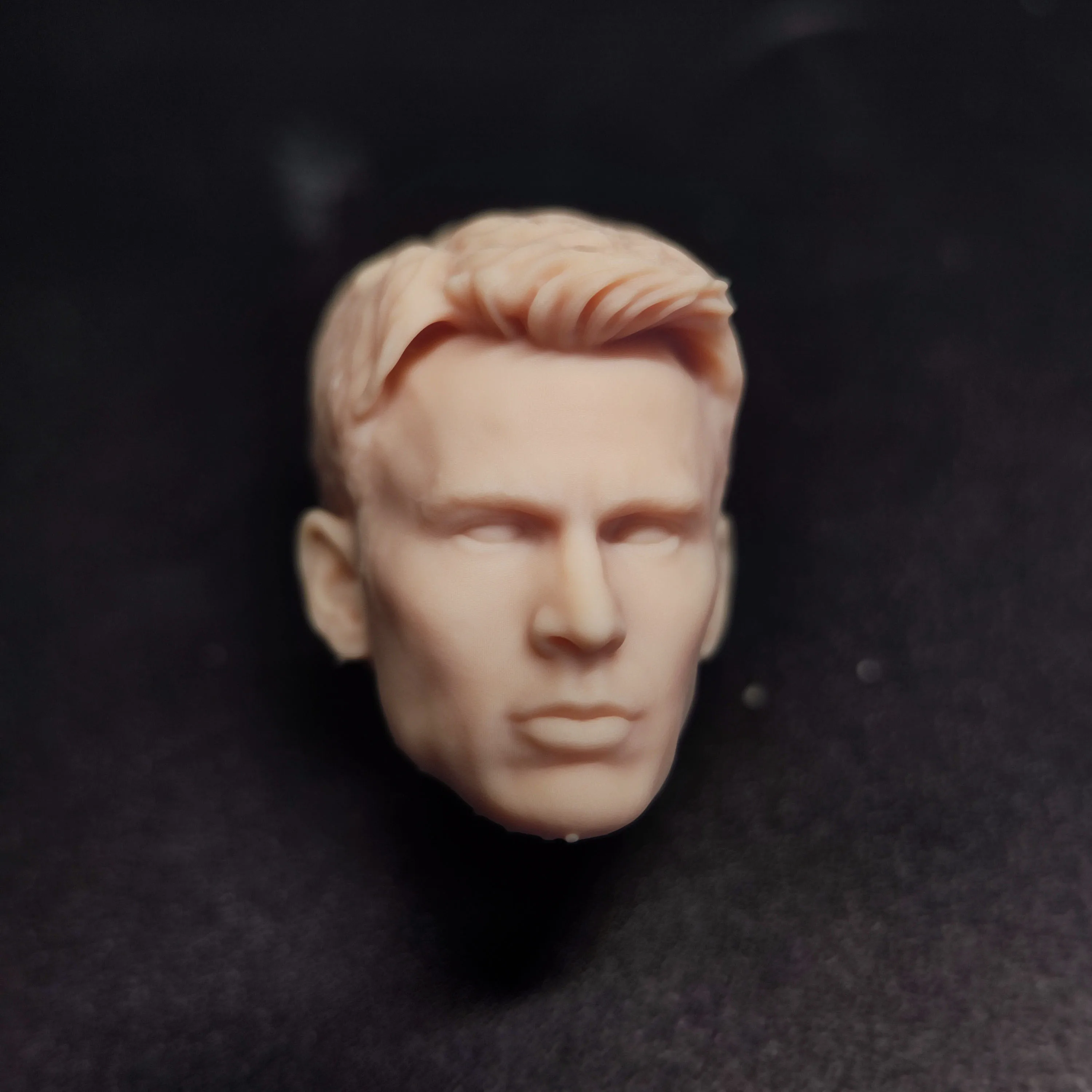 HL1759 DIY Customized 1/18 1/12 1/10 Scale Unpainted Head Sculpt for 3.75