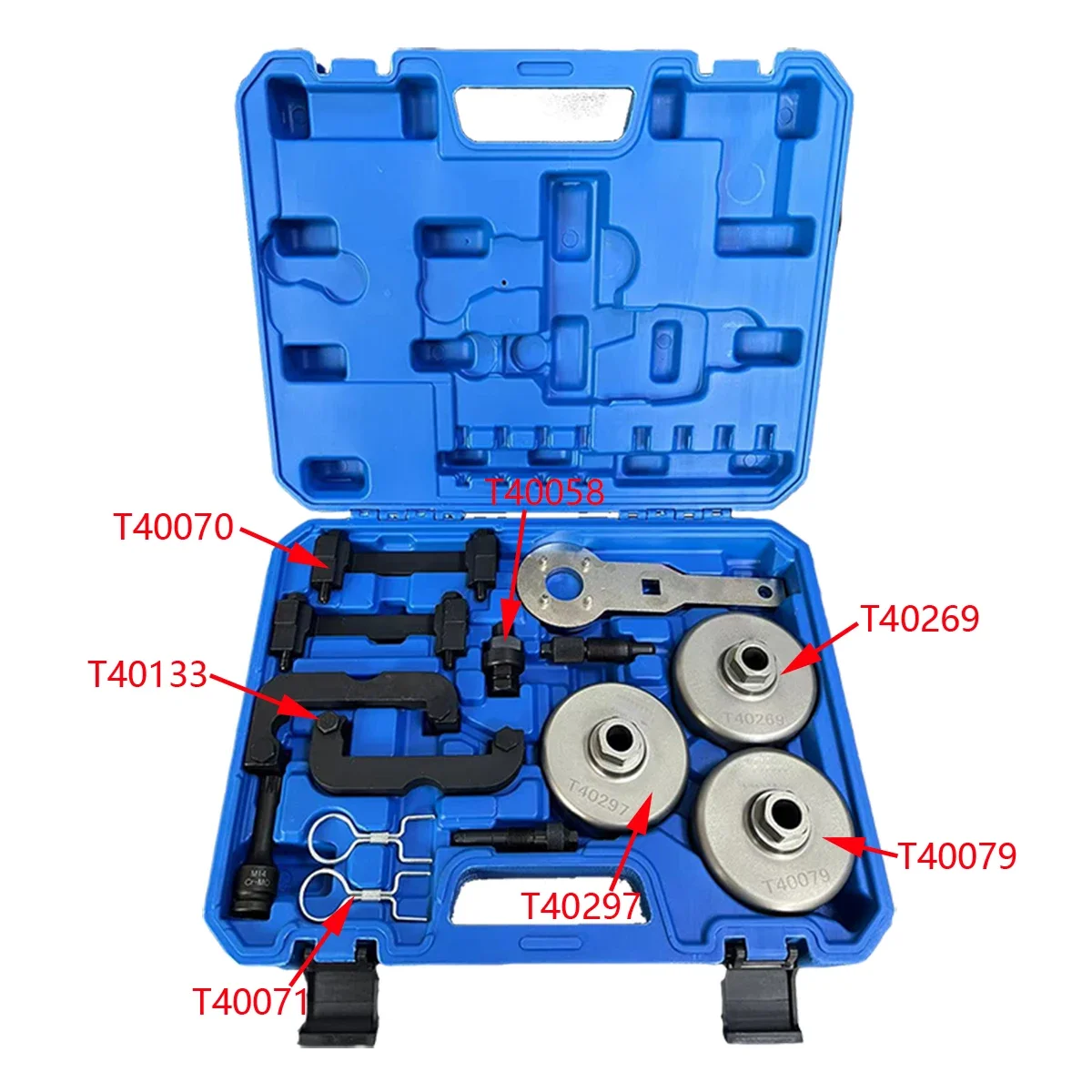 

Camshaft Alignment Kit Engine Timing Tool For VW Audi 2.4 2.8 3.2 4.2 3.0T Touareg Q7 T40133 T40070 T40269 T40079 T40297