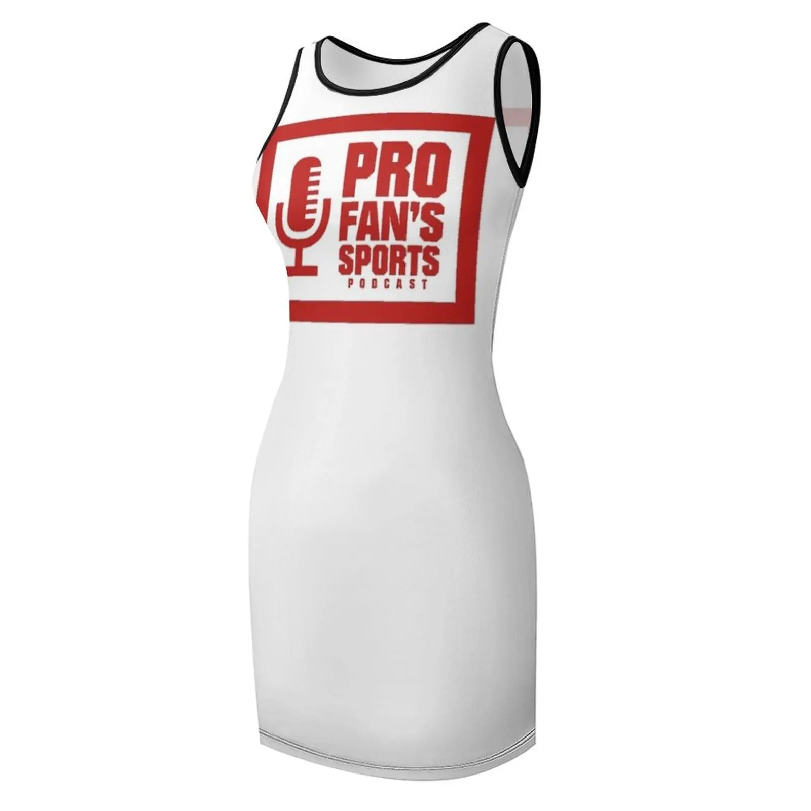 Pro Fans Sports (Czerwona Koszulka) Sukienki bez rękawów letnie damskie 2025 Sukienka vintage na imprezę damska elegancka luksusowa
