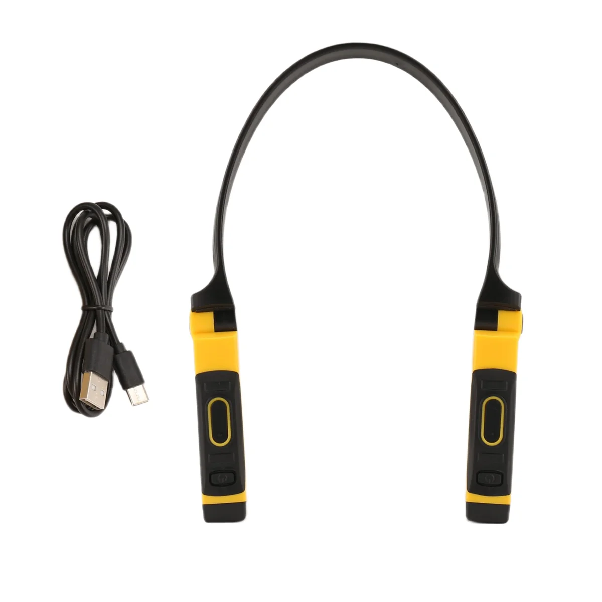 

Y60A Rechargeable USB Reading Lamp Neck Book Light, 2 Brightness Levels, Bendable Arms for Reading, Camping, Repairing