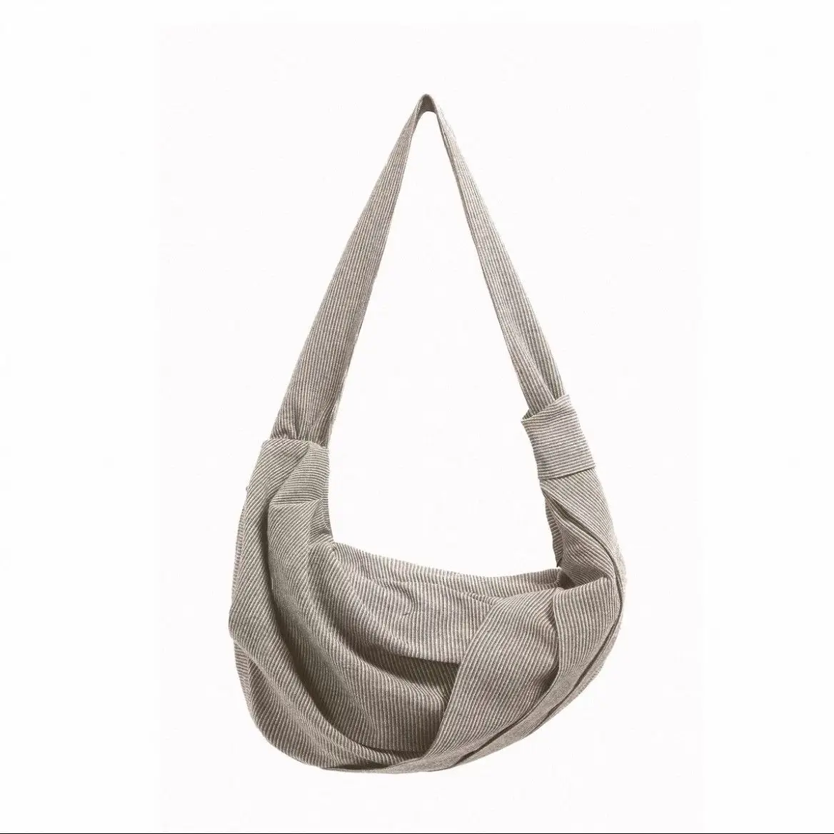 Bag Women 2026 New Fashion Stripe Misalignment Wrinkled Diagonal Cross Single Shoulder Diagonal Cross Bag
