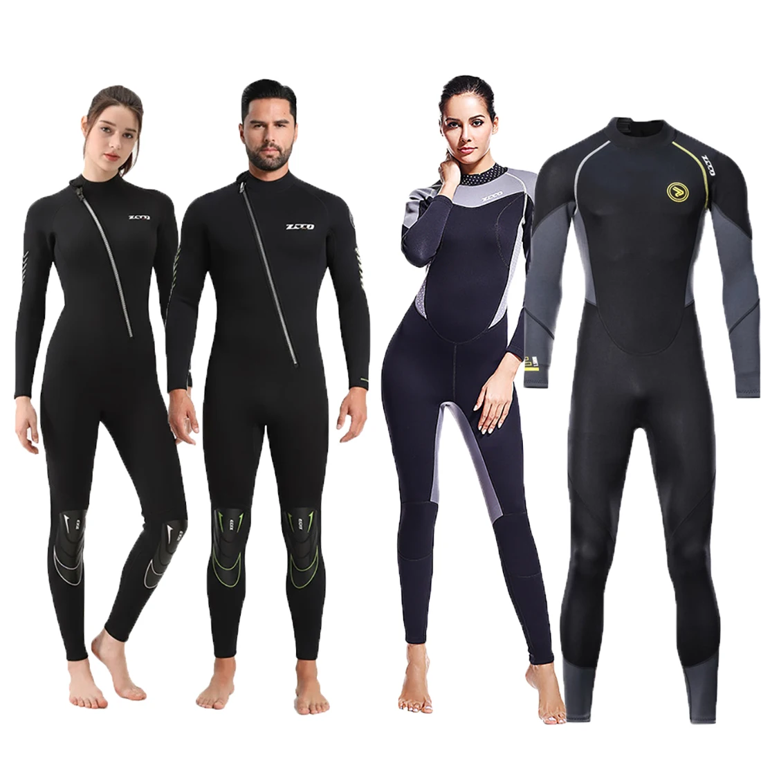 

Неопреновые гидрокостюмы 1,5 мм, мужские цельные костюмы для дайвинга и серфинга с длинными рукавами, женские солнцезащитные костюмы, теплый уличный костюм для плавания, каякинга