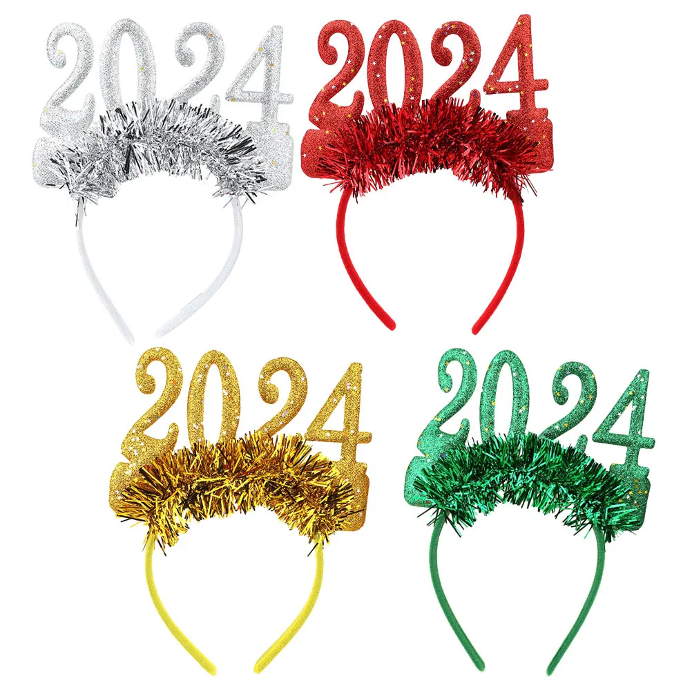 

Headbands for New Year Party Women Girls Decorative Tinsel Hair Accessories Lightweight Saving