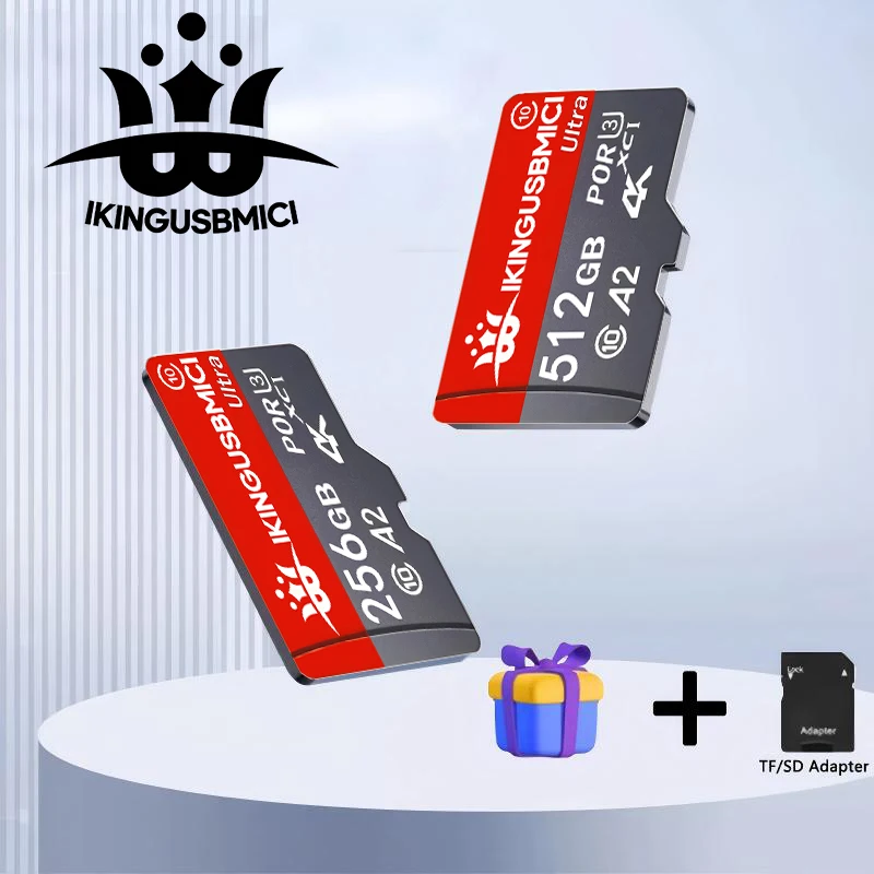 32/64/128/256/512gb Mini Sd Card Uhs-i Original Micro for Smartphone Mini Memory Quality Class 10 Premium U3 Reliable Durable