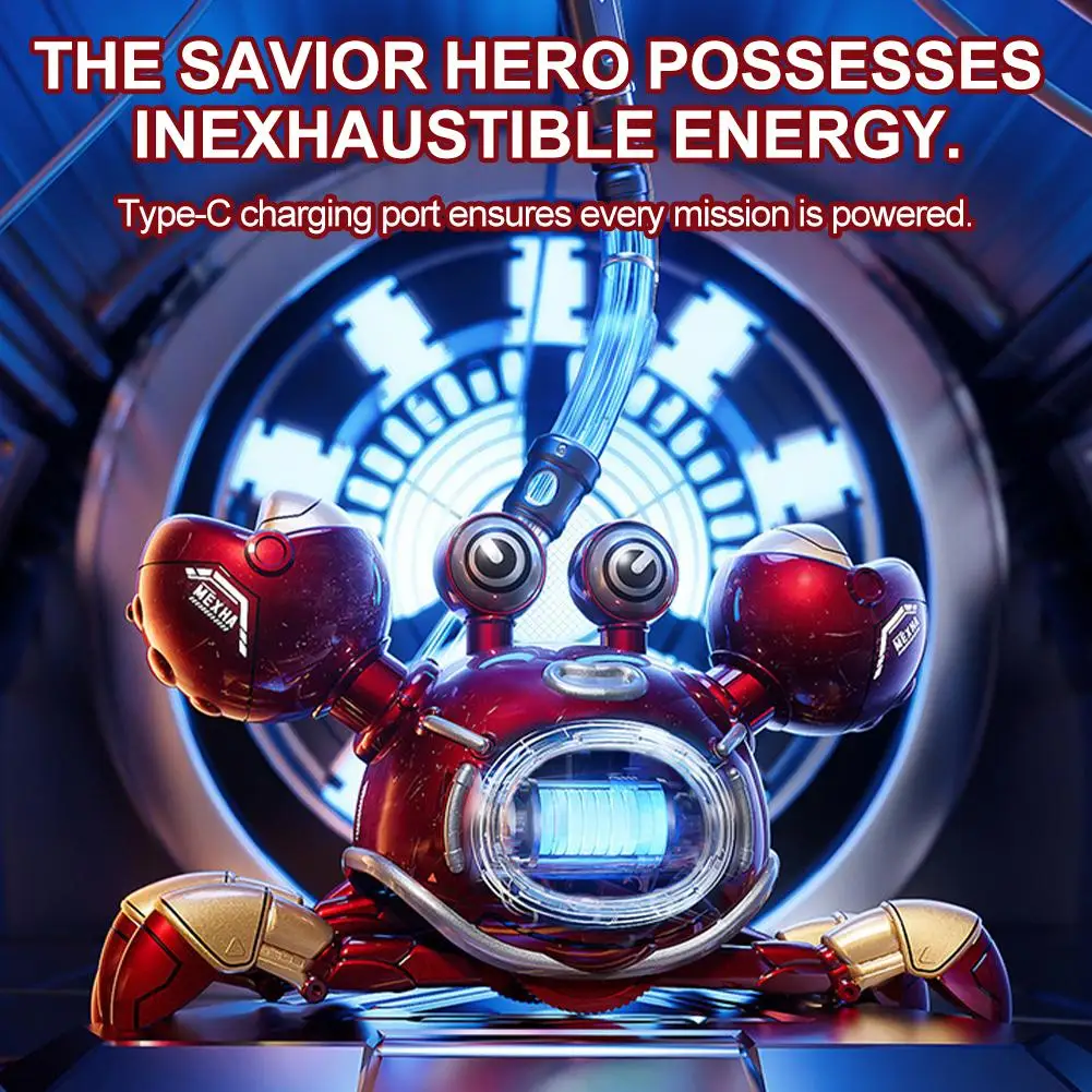 💃   Elektrisch krabrobotspeelgoed |   360 °   Rotatie + muziek – Oplaadbaar afstandsbedieningsplezier voor jongens en meisjes!