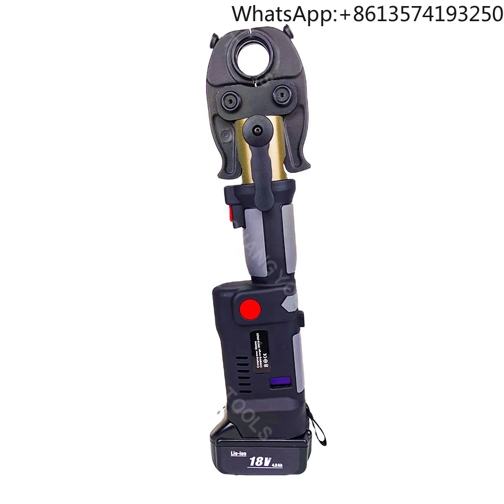 

LS-1525 Plumbing Pex Pipe Stainless Steel Copper Pipe Crimping Tool Battery Power Hydraulic Press Tool Pipe Plumbing Tool