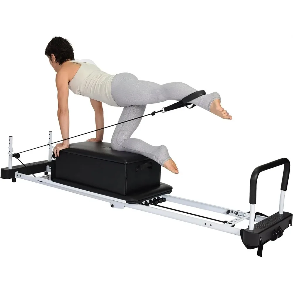 Pole | Reformer Accessory for Exercises That Advance Range of Motion, Flexibility & Strength | Strap and Workout DVD Included