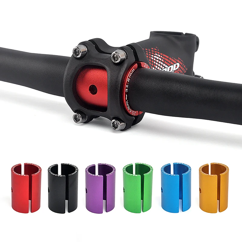 قطعة تحويل مقود دراجة من الألومنيوم ، محول المقود ، ضبط من من من من من من من من من من من إلى من ، أجزاء الدراجة الجبلية