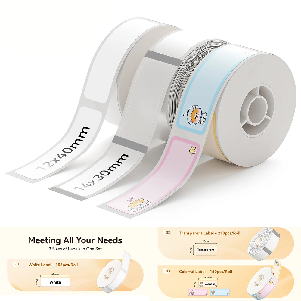 Waterdicht Label Papier Anti-Olie Afdrukken Label Prijs Tape Krasbestendig Label Sticker voor Niimbot D11 D110 D101 H1S