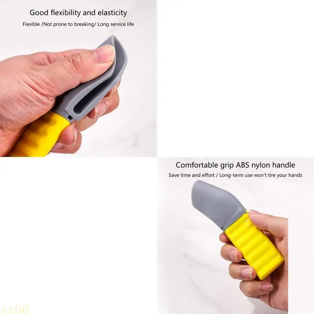 

Q2Q4 Профессиональный набор для уплотнения углов из 3 предметов со скребковой головкой из ТПУ для легкой затирки швов на