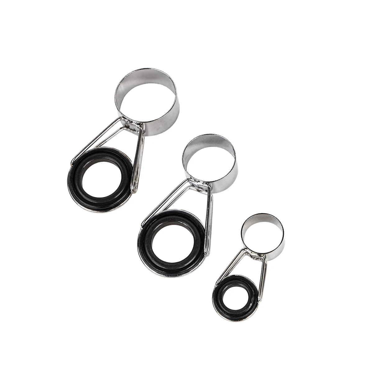 Kit Riparazione Canna Da Pesca 65 Pezzi – Anelli Guida In Ceramica Resistenti All’usura – Misure Da 3 A 30 Mm