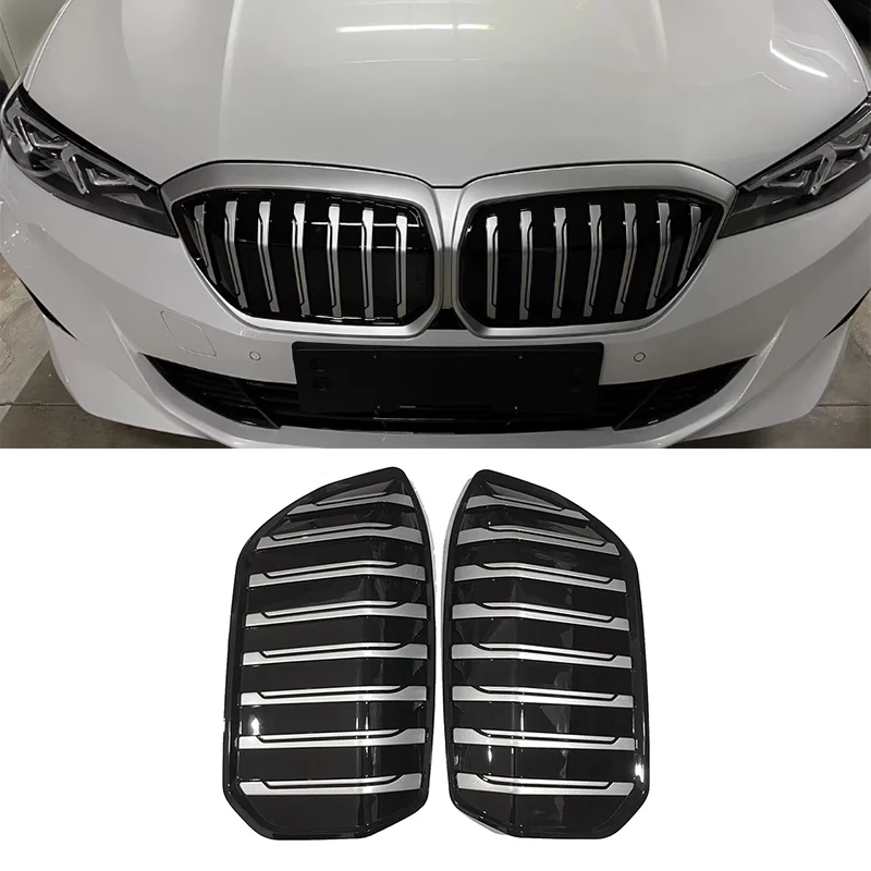 

Front Kidney Grilles Racing Grill For BMW i3 2022 2023 2024 Front Grille Cover Sticker Car Accessories