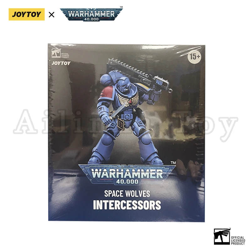 Joytoy figura de ação militar, 40K Intercessores Set, modelo Anime, 1:18, 4pcs por conjunto