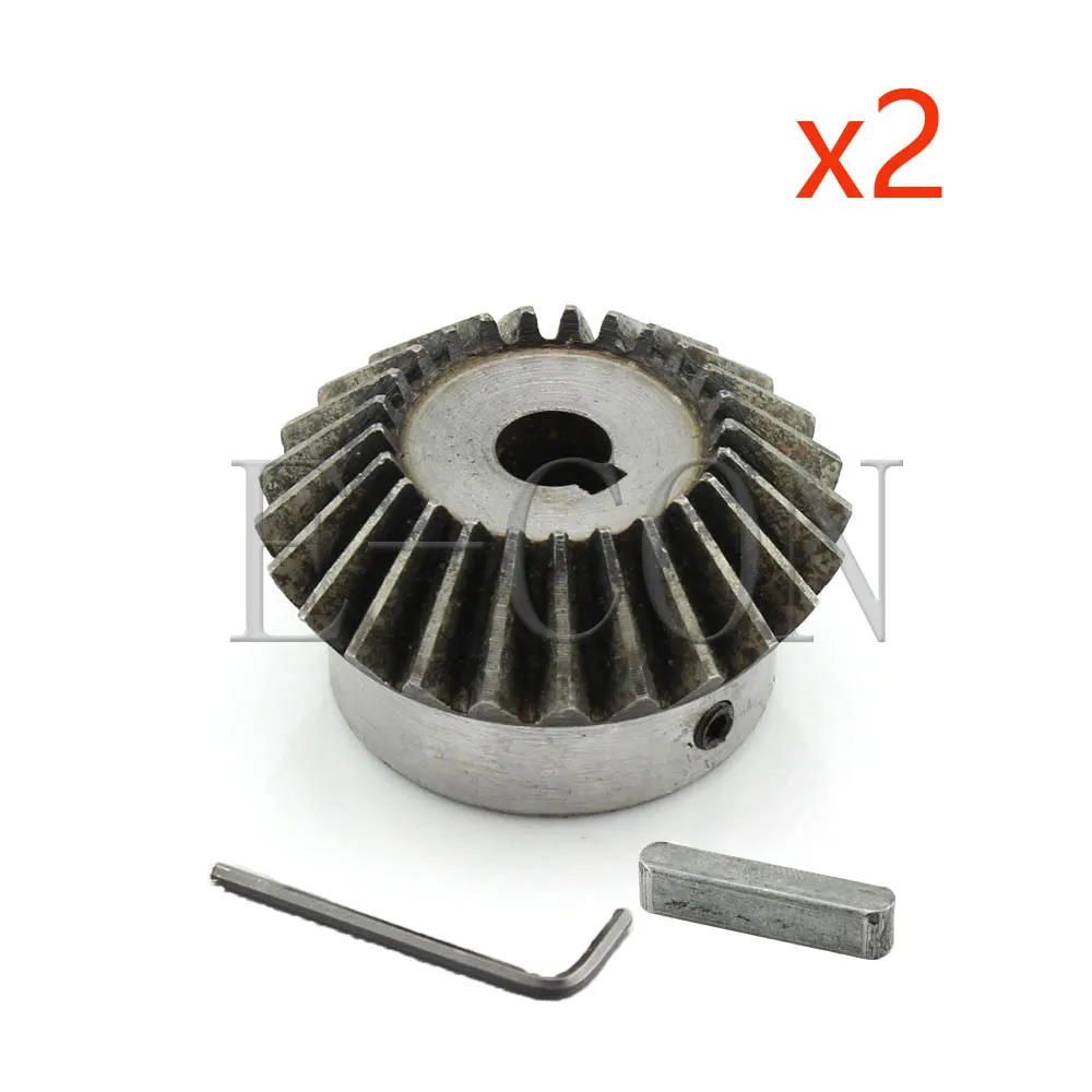 

2pcs 2M25T Metal Umbrella Tooth Bevel Gear Helical Motor Gear 10mm/12mm/14mm/15mm/16mm/17mm/18mm/19mm/20mm/22mm/24mm Bore