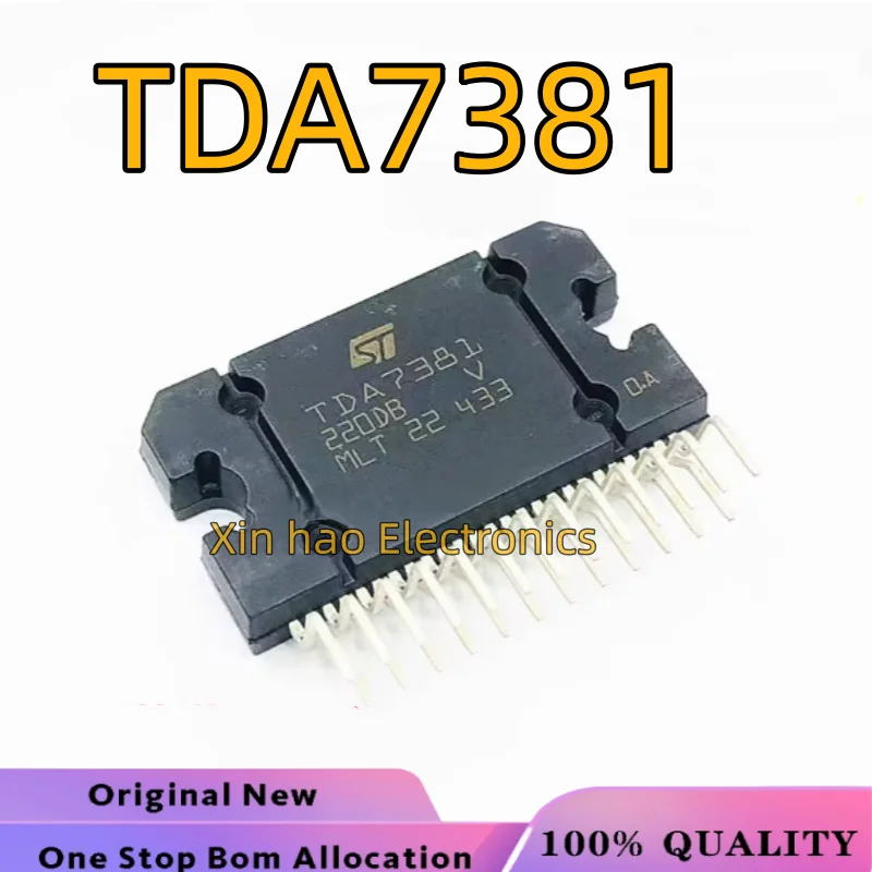 5PCS NEW Original TDA7381 TDA7384 TDA7385 TDA7386 TDA7388 TDA7454 TDA7387EP FLEXIWATT-25 Automobile power amplifier module IC