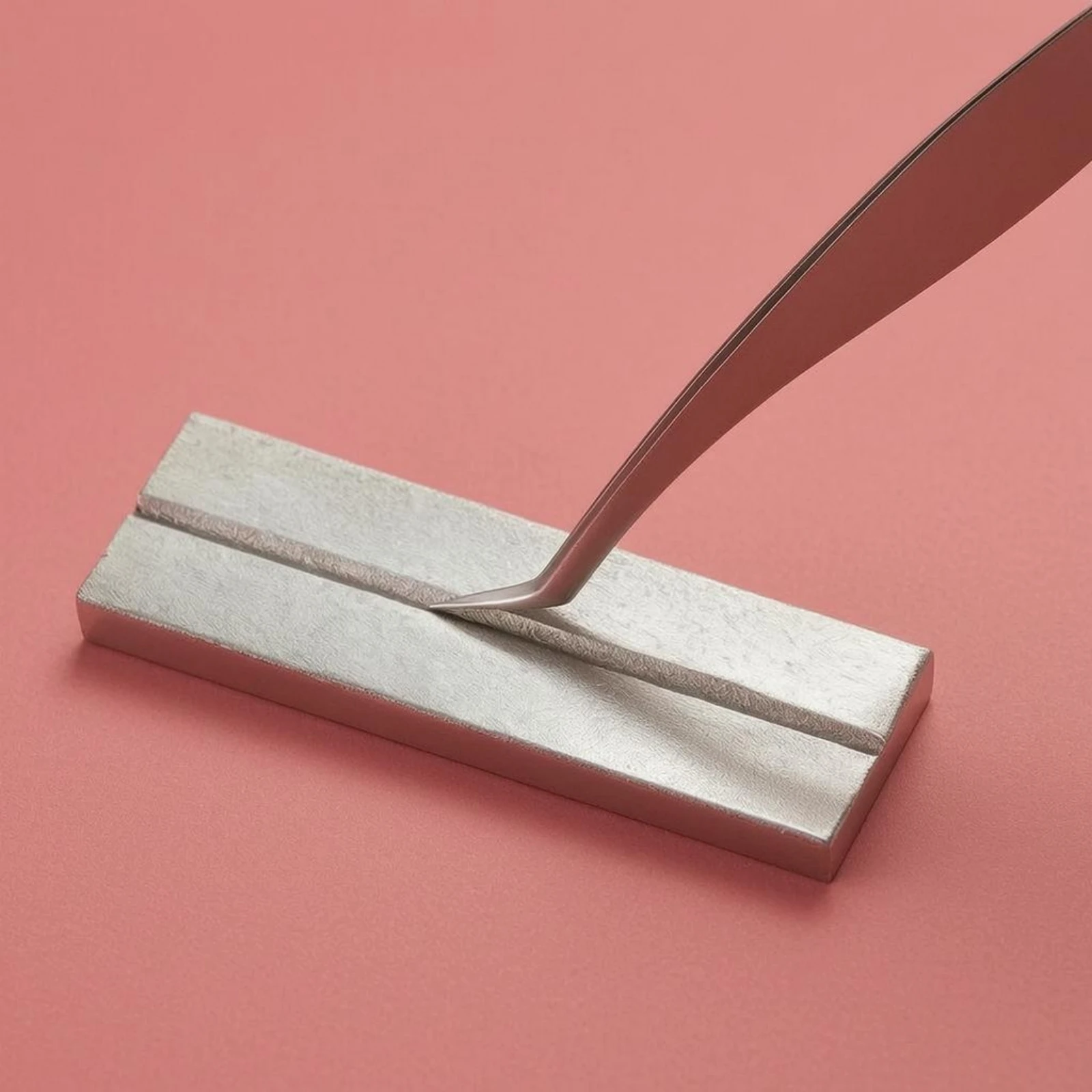 

Tweezer Tip Sharpening Block Handheld Precision Tool