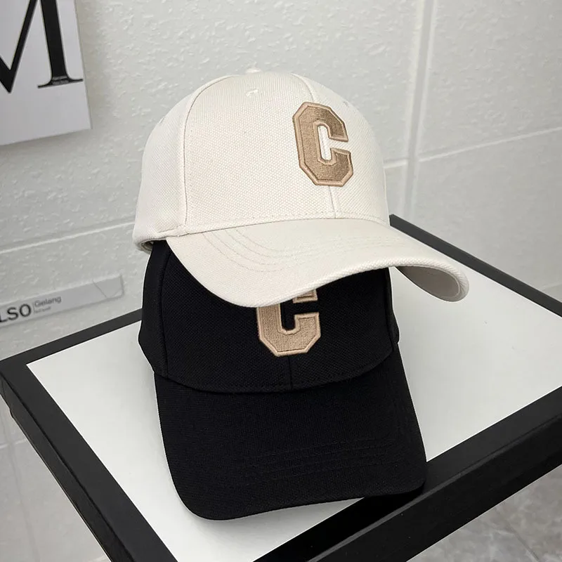 

New Korean style hats for women in spring and autumn, three-dimensional C-shaped fashionable duckbill hat for men, summer outdoo