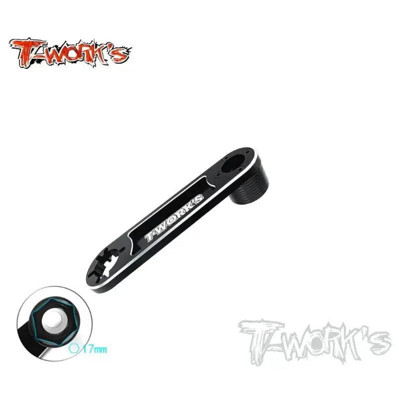 

Оригинальный инструмент для маховика T Works TT-090-S и гаечный ключ для колесной гайки 17 мм (багги 1/8) Радиоуправляемый инструмент