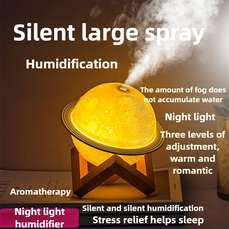 Multifunctional Humidifier Starry Sky Humidifier with Night Light Portable Desktop Silent Humidifier Bedroom Home Aromatherapy