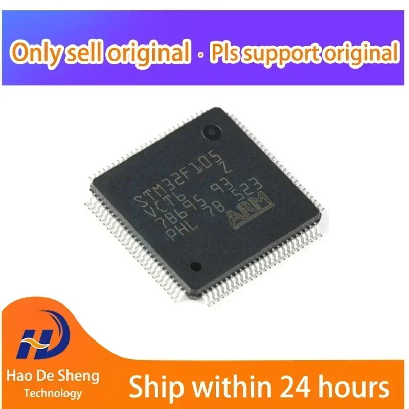 

10 шт./лот STM32F105VCT6 LQFP100 новый оригинальный в наличии