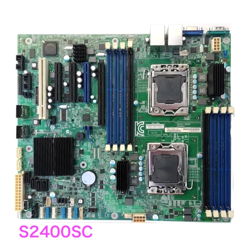 

Suitable For S2400SC Intel Server Motherboard LGA 1356 DDR3 Mainboard 100% Tested OK Fully Work