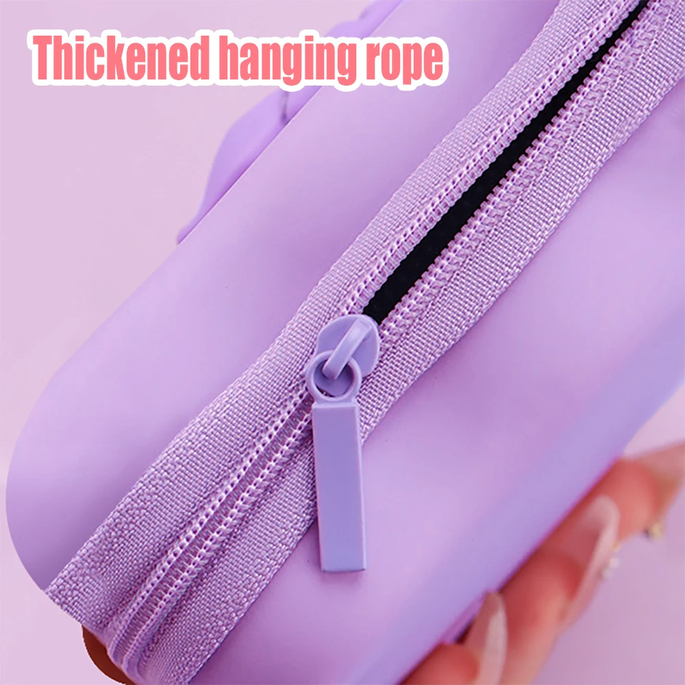 Cable Storage Bag Portable Charging Case USB Data Cable Organizer Headset Cable Square Zipper Bag For iPhone 18W/20W Charger view 6